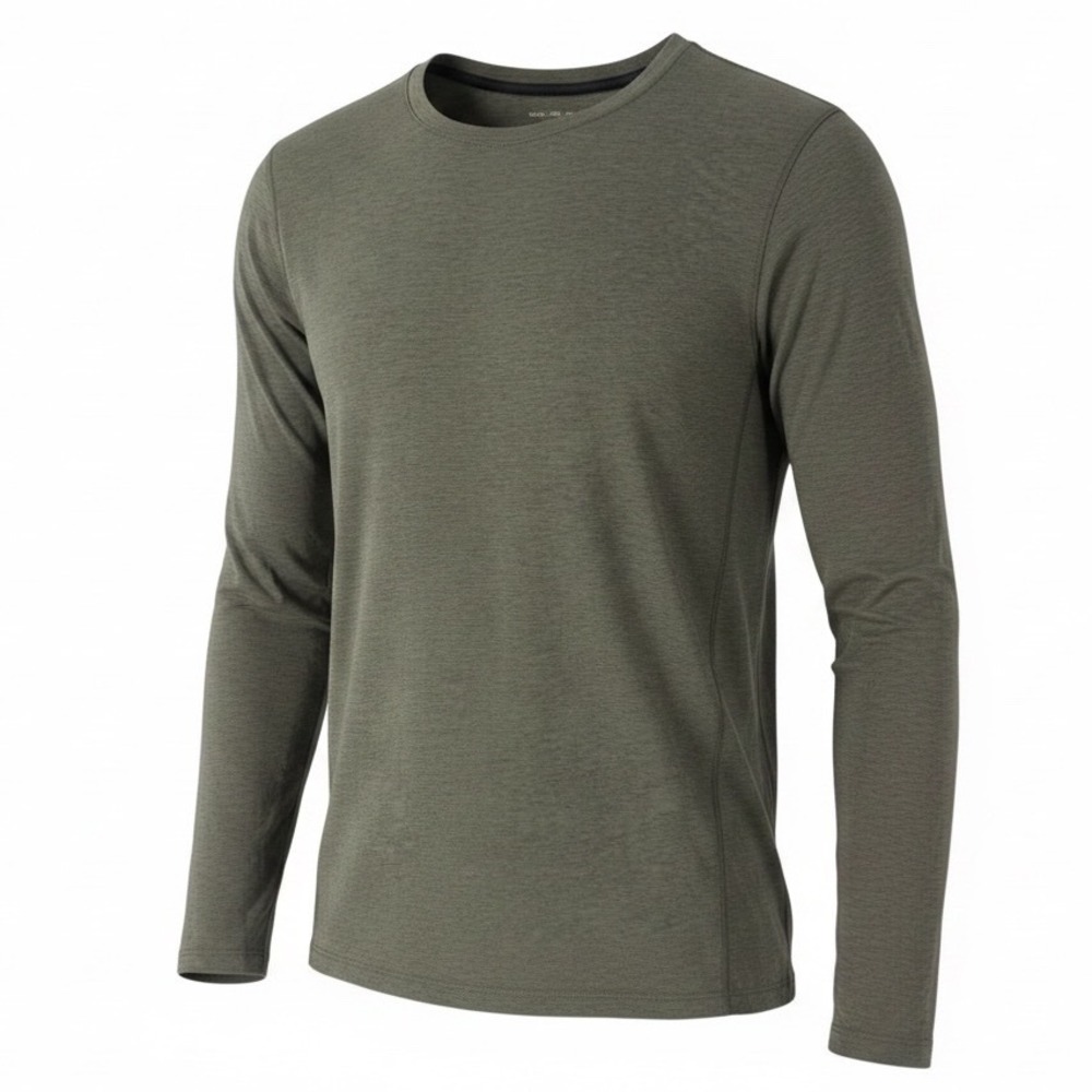 VRST  Strato Tech Tee Mens Medium Green Long Sleeve Performance Shirt RN 104141